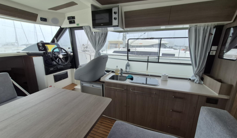 Suncamper 35 – majdnem új 2023 elektromos lakó / túrahajó céges értékesítés full