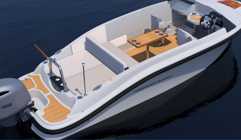 CORSIVA 607  RUNABOUT Stream edition – elektromos nagy teljesítményű day cruiser full