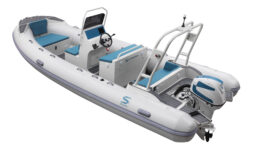 STREAM RIB 560 HAJÓ 30-50 LE ELEKTROMOS MOTORRAL full