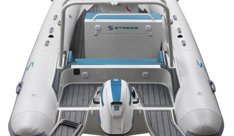 STREAM RIB 560 HAJÓ 30-50 LE ELEKTROMOS MOTORRAL full