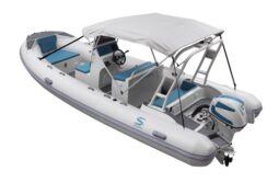 STREAM RIB 560 HAJÓ 30-50 LE ELEKTROMOS MOTORRAL full