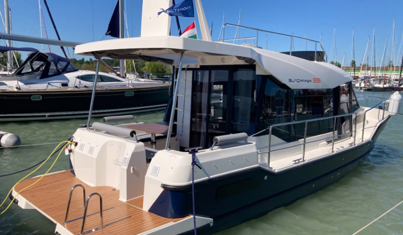 Suncamper 35 – prémium elektromos lakóhajó full