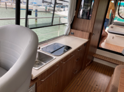 Suncamper 35 – prémium elektromos lakóhajó full