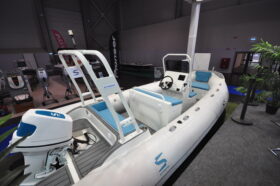 STREAM RIB 560 HAJÓ 30-50 LE ELEKTROMOS MOTORRAL