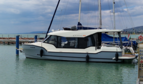 Suncamper 35 – újszerű 2023 elektromos lakó / túrahajó céges értékesítés