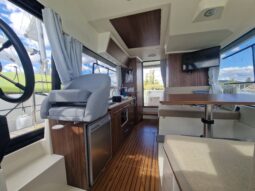 SUNCAMPER 35 – Kiváló állapotú 3 szezonos elektromos lakóhajó full