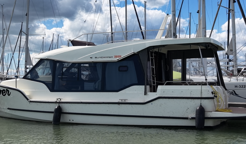 SUNCAMPER 35 – Kiváló állapotú 3 szezonos elektromos lakóhajó full